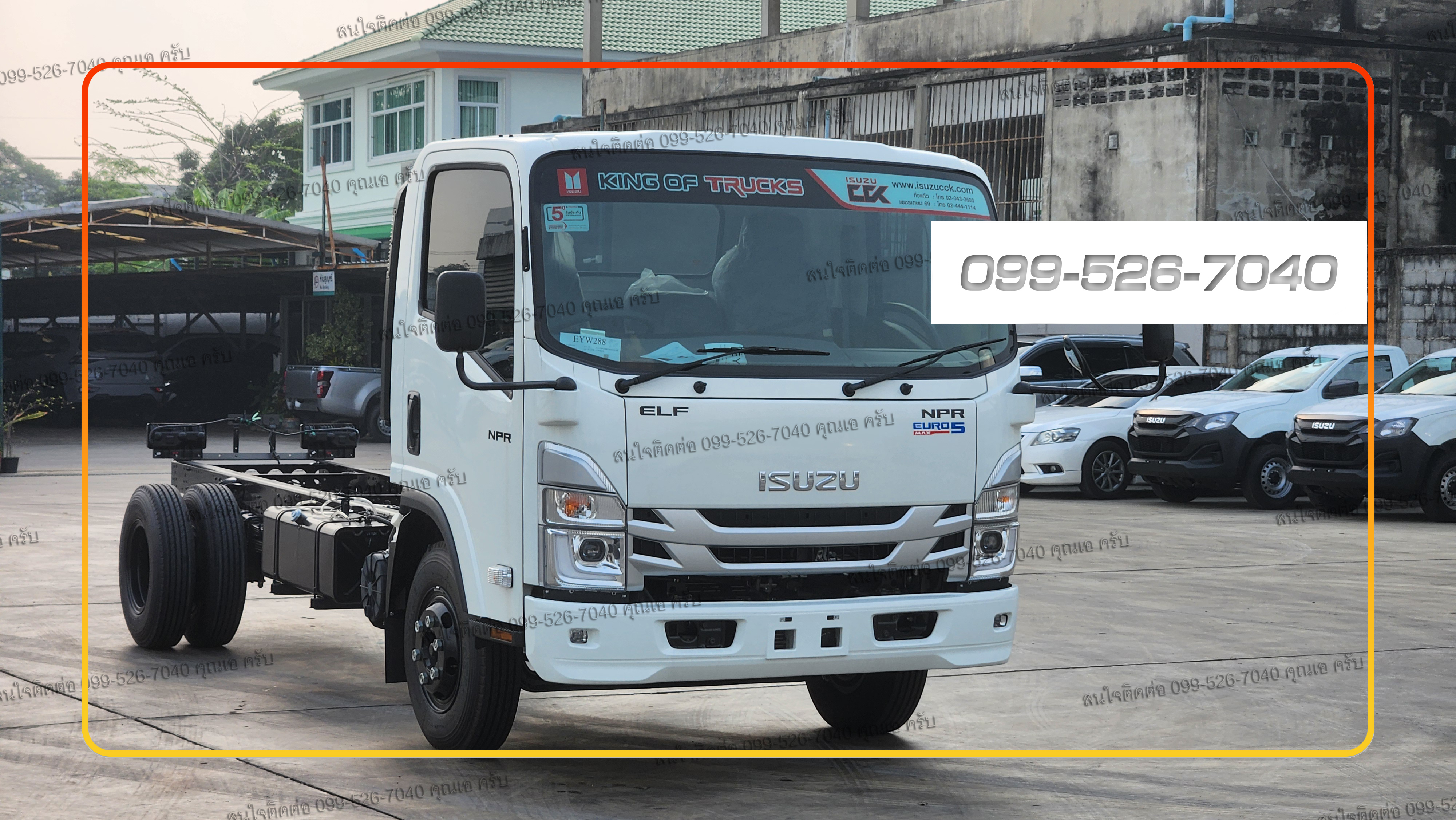 รถโดยสาร รถสองแถว 6ล้อ ISUZU NPR EURO5 MAX