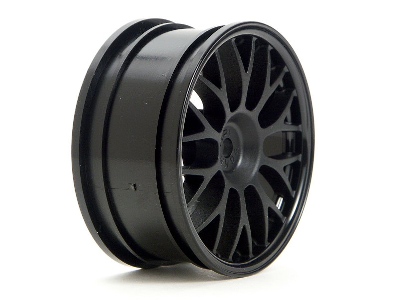 Mesh Wheel 26mm Black (1mm Offset)
