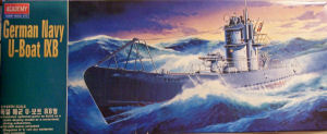 German Navy U-Boat IX B (1:150).