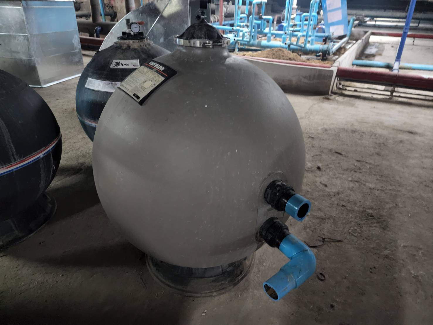 ถังกรองทราย HAYWARD Pro Series High Rate, Side Mount Sand Filter, Model S360SX มือสอง