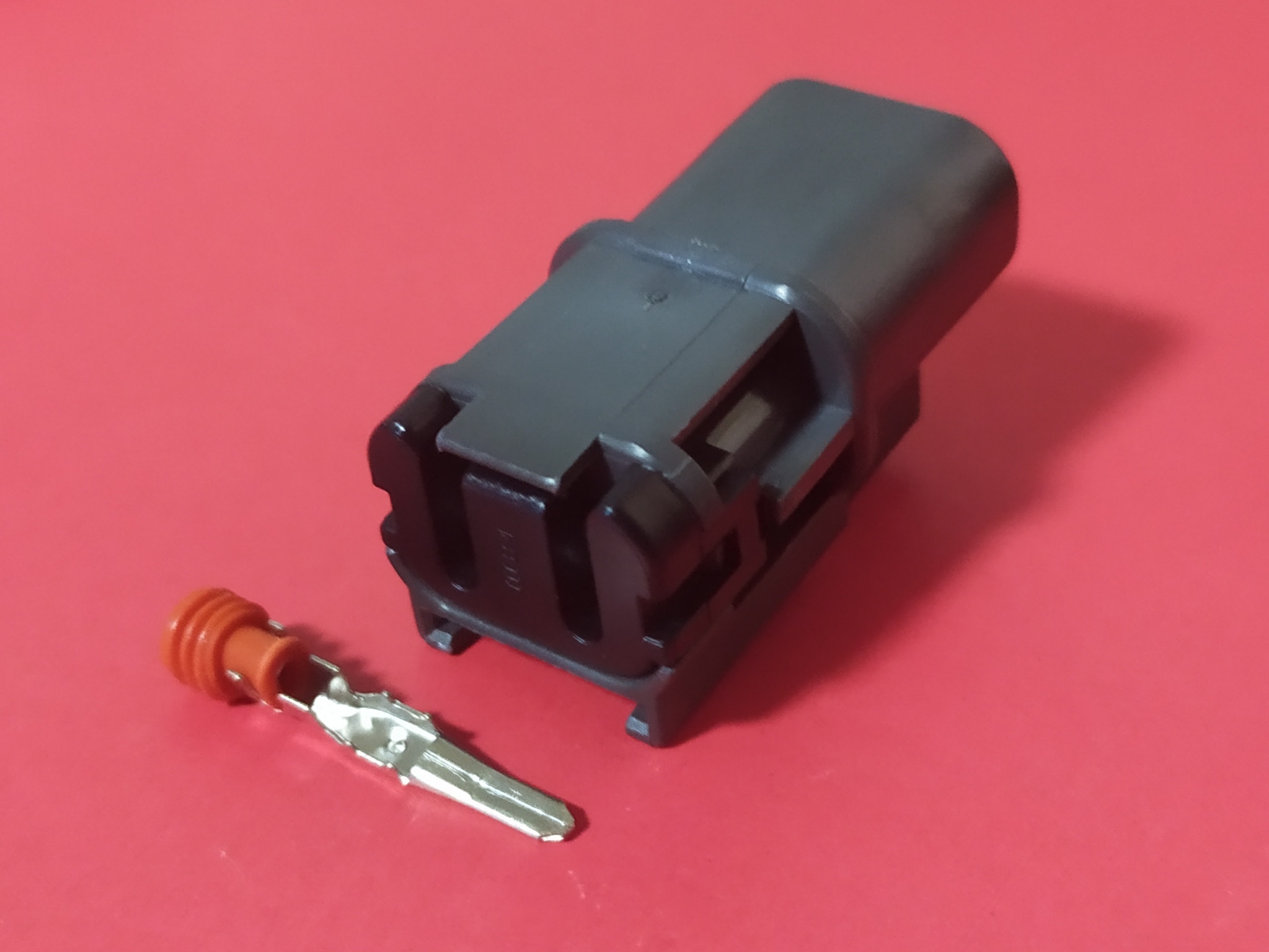 2 พิน เทา 2.8 มม. (ตัวผู้) #7029A