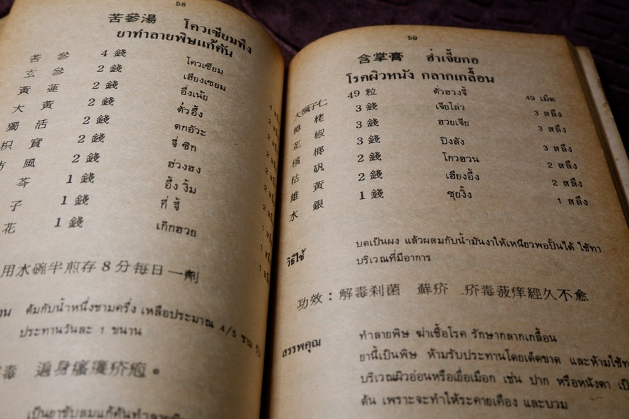 งานนิทรรศการยาจีน (คู่มือ สมุนไพร ตำรายา อาหาร เครื่องดื่ม) โดย เจนกิจ เวชพงศา (เล่มเล็ก)