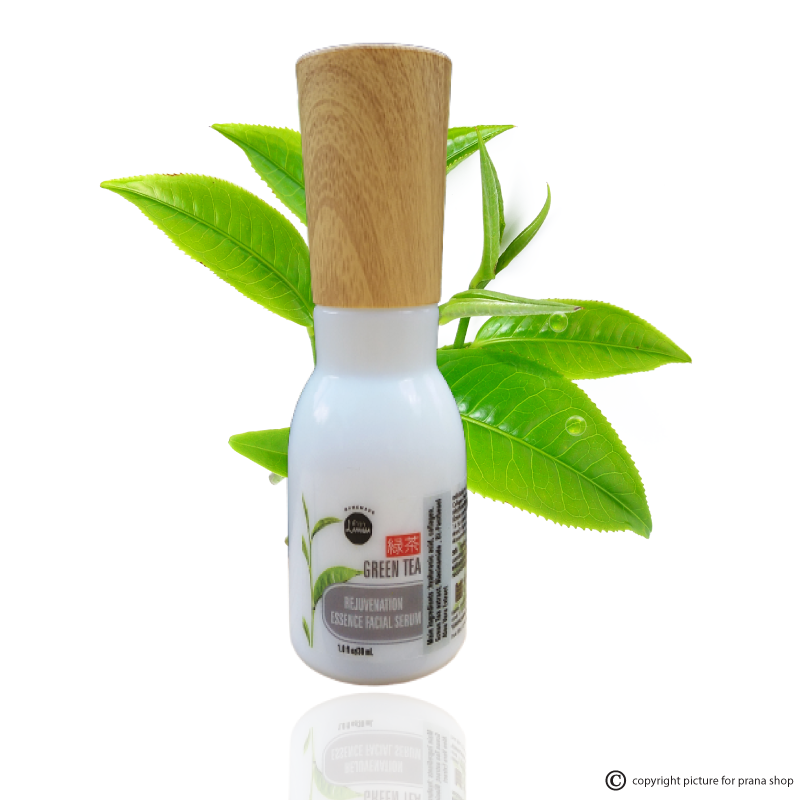 [ชะลอริ้วรอย เติมเต็มร่องลึก] Facial Hyaluron & Green Tea Serum เซรั่ม ไฮยาลูรอน และกรีนที 30ml.