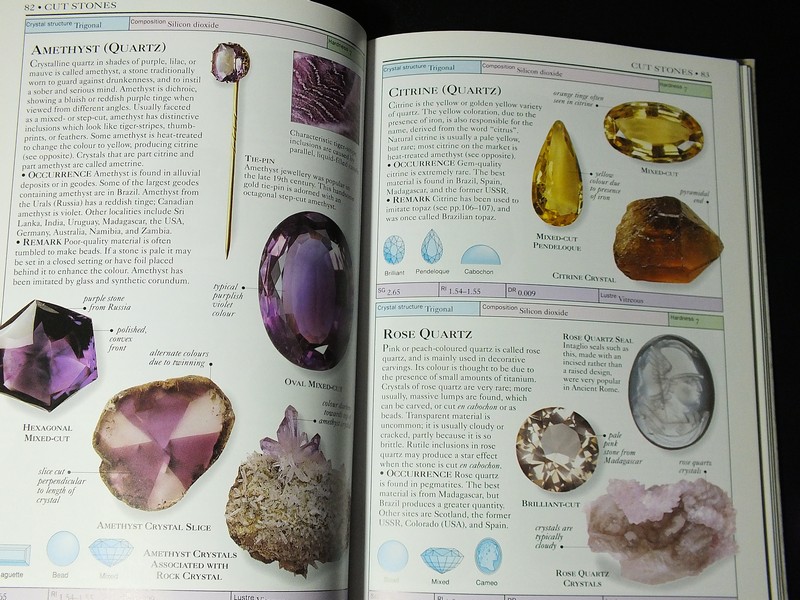DORLING KINDERSLEY HANDBOOKS OF GEMSTONE 160 หน้า ปี 1994