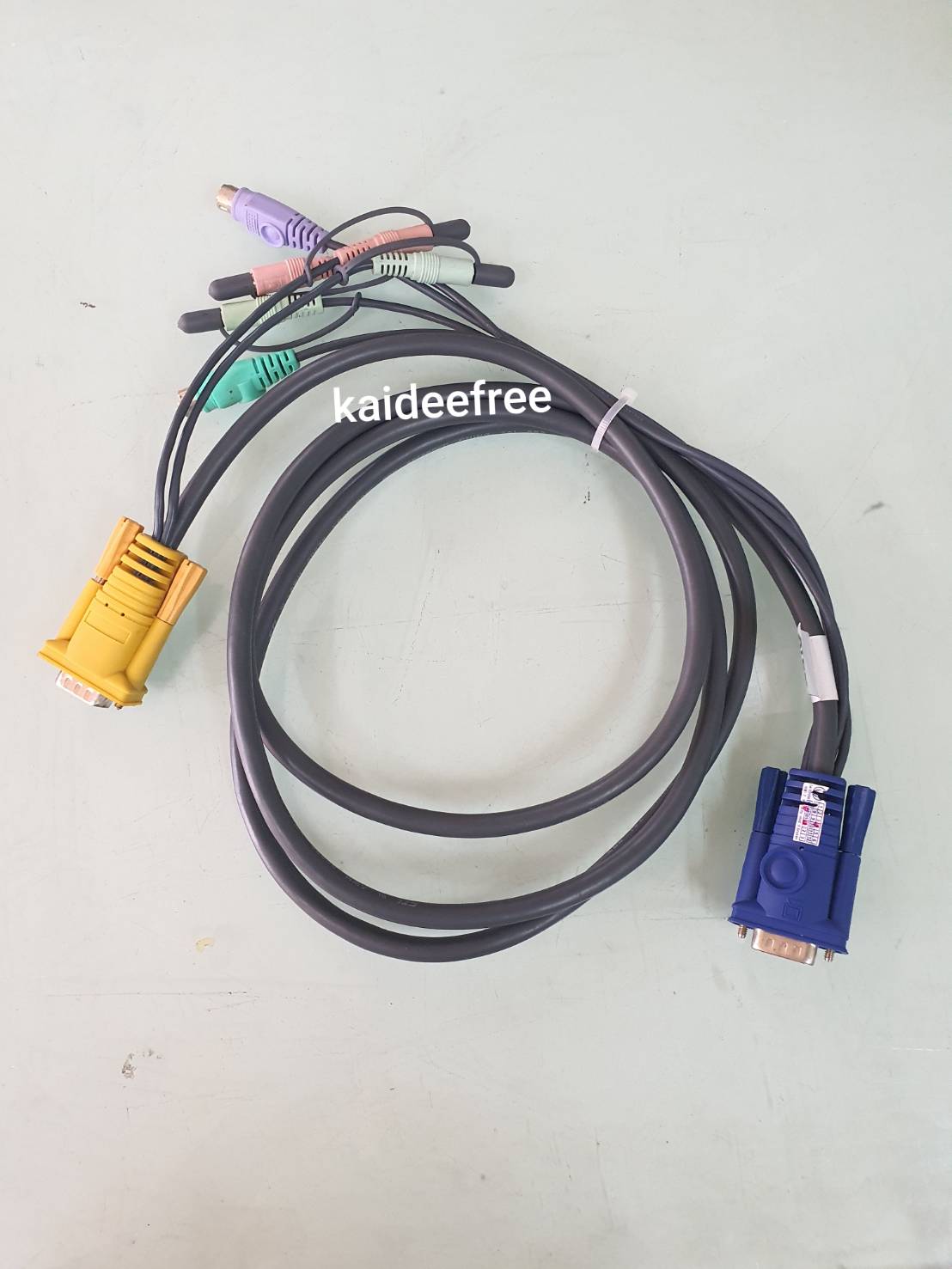 ATEN รุ่น 2L-5302P PS/2 KVM CABLE 1.8 M ใช้งานแล้ว