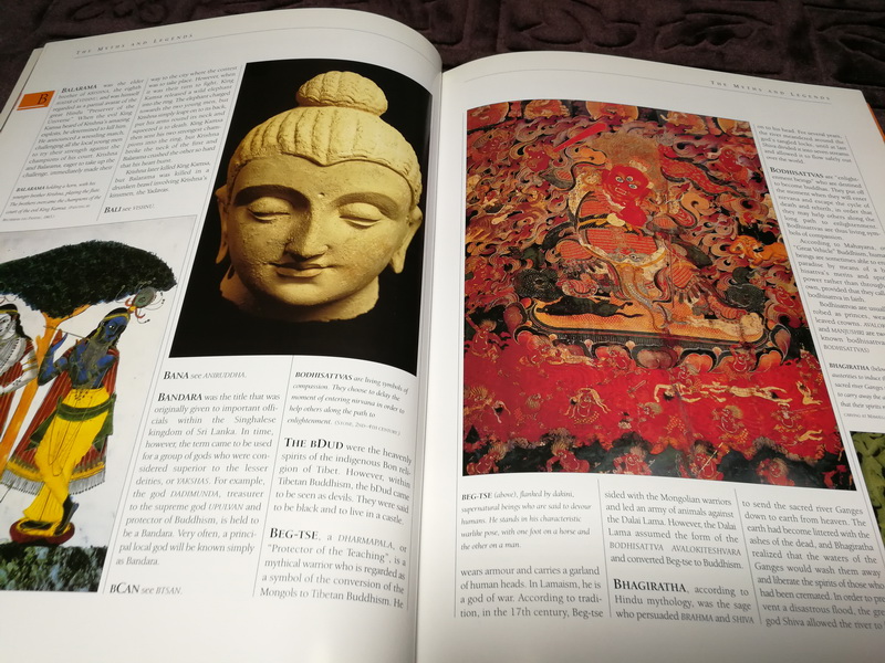 INDIAN MYTHOLOGY myth and legends of india tibet and srilanka by rachel storm พิมพ์ปี 2002