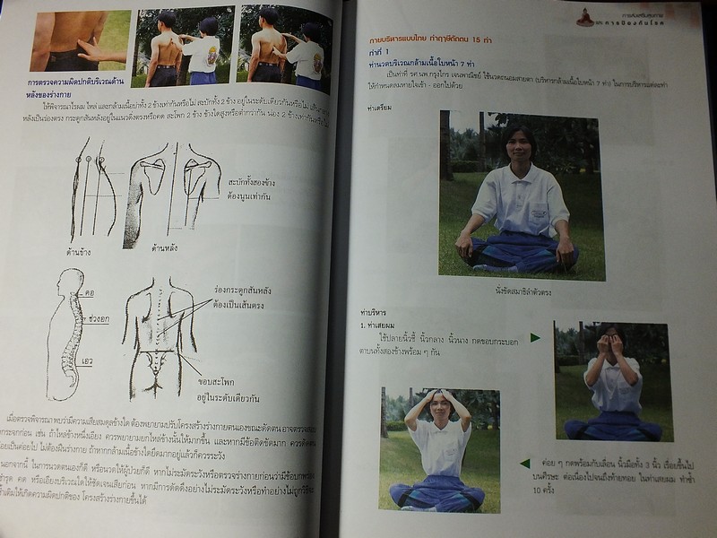 คู่มือประชาชน ในการดูเเลสุขภาพ ด้วย การเเพทย์เเผนไทย ปกแข็ง 308 หน้า ปี 2547