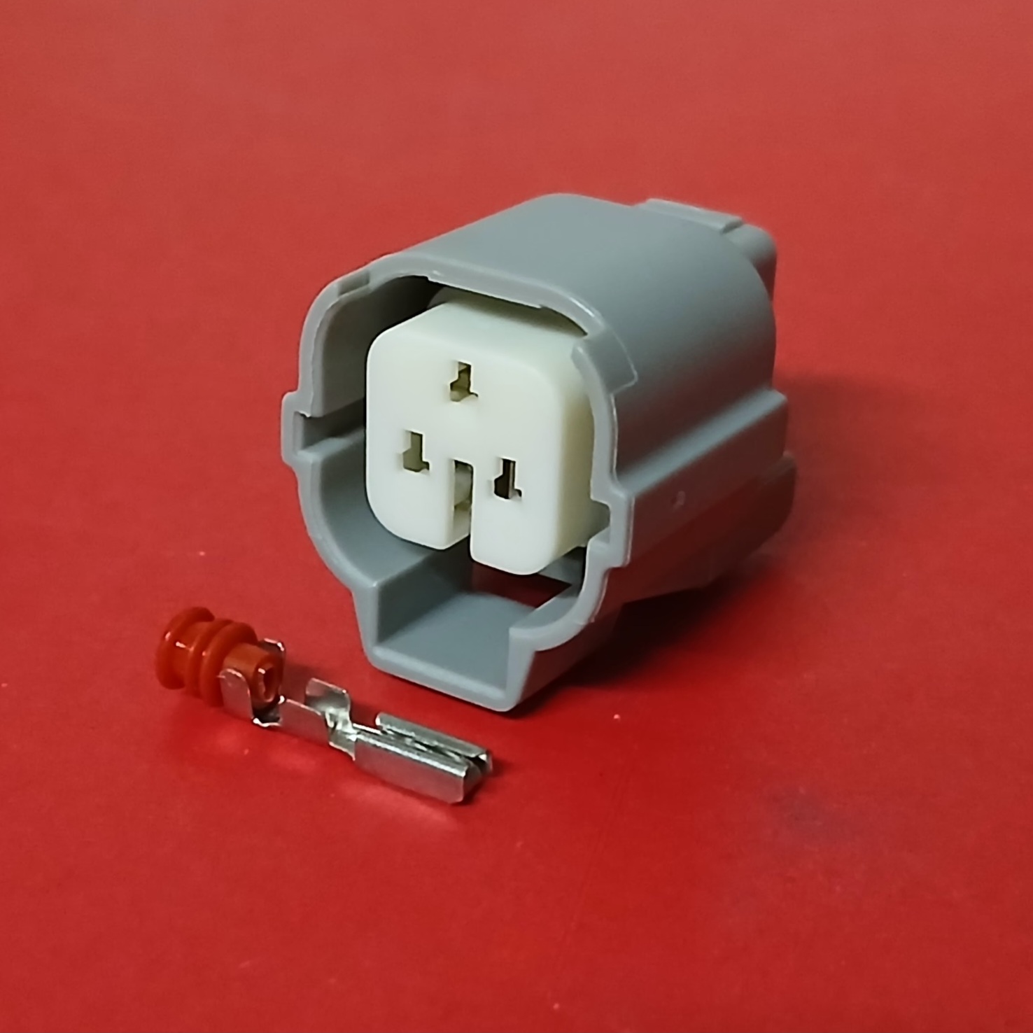 3 พิน เทา/ขาว Honda #0072