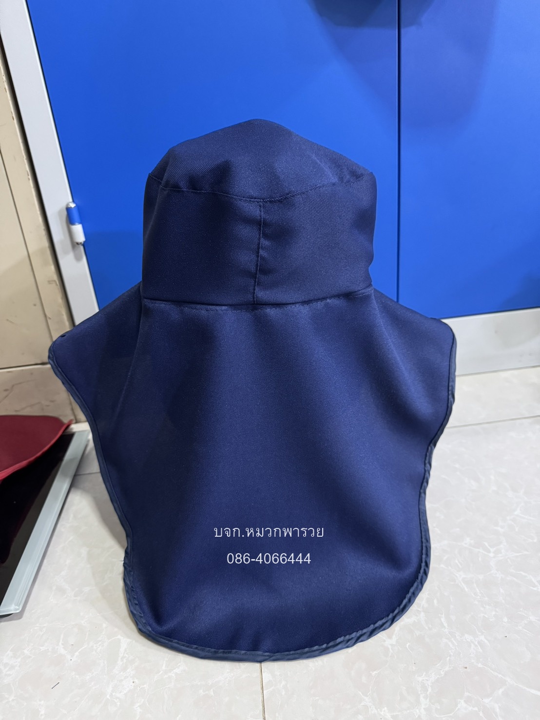 หมวกคลุมหน้าทรงค้างคาว หมวกคลุมหน้ากันแดดถอดแยกชิ้นได้