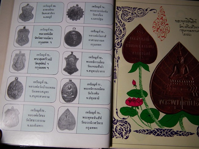 ทำเนียบเหรียญ ฉบับพิเศษ เหรียญ มี78 เหรียญ โดย สามารถ คงสัตย์ ปกแข็ง 144 หน้า