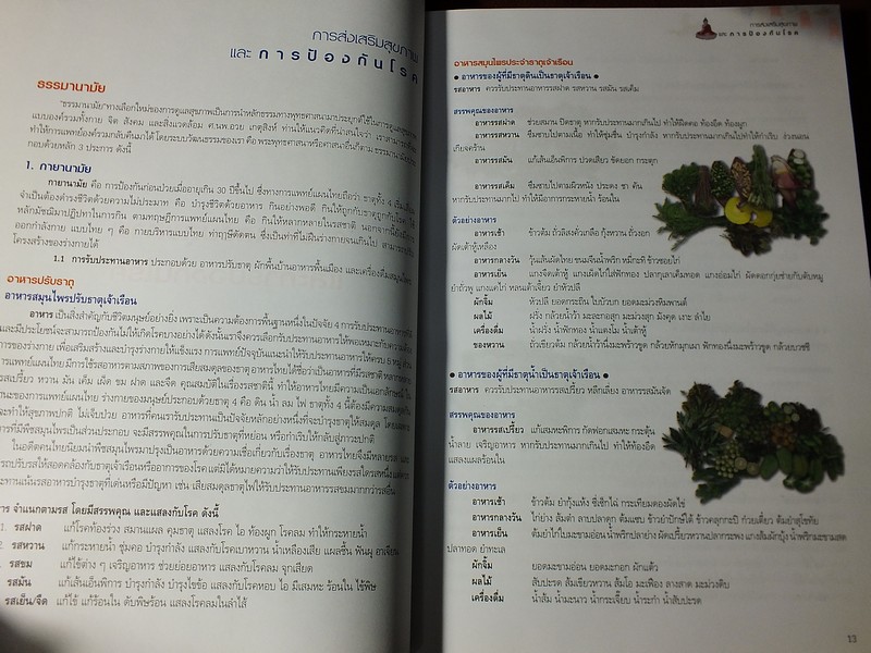 คู่มือประชาชน ในการดูเเลสุขภาพ ด้วย การเเพทย์เเผนไทย ปกแข็ง 308 หน้า ปี 2547