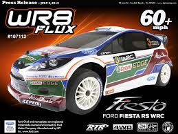 RTR WR8 Flux Ford Fiesta Abu Dhabi Castrol WRC Rally Car.