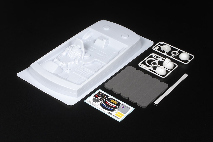 1/10 Scale Touring Car Cockpit Set (Right-Hand Drive)