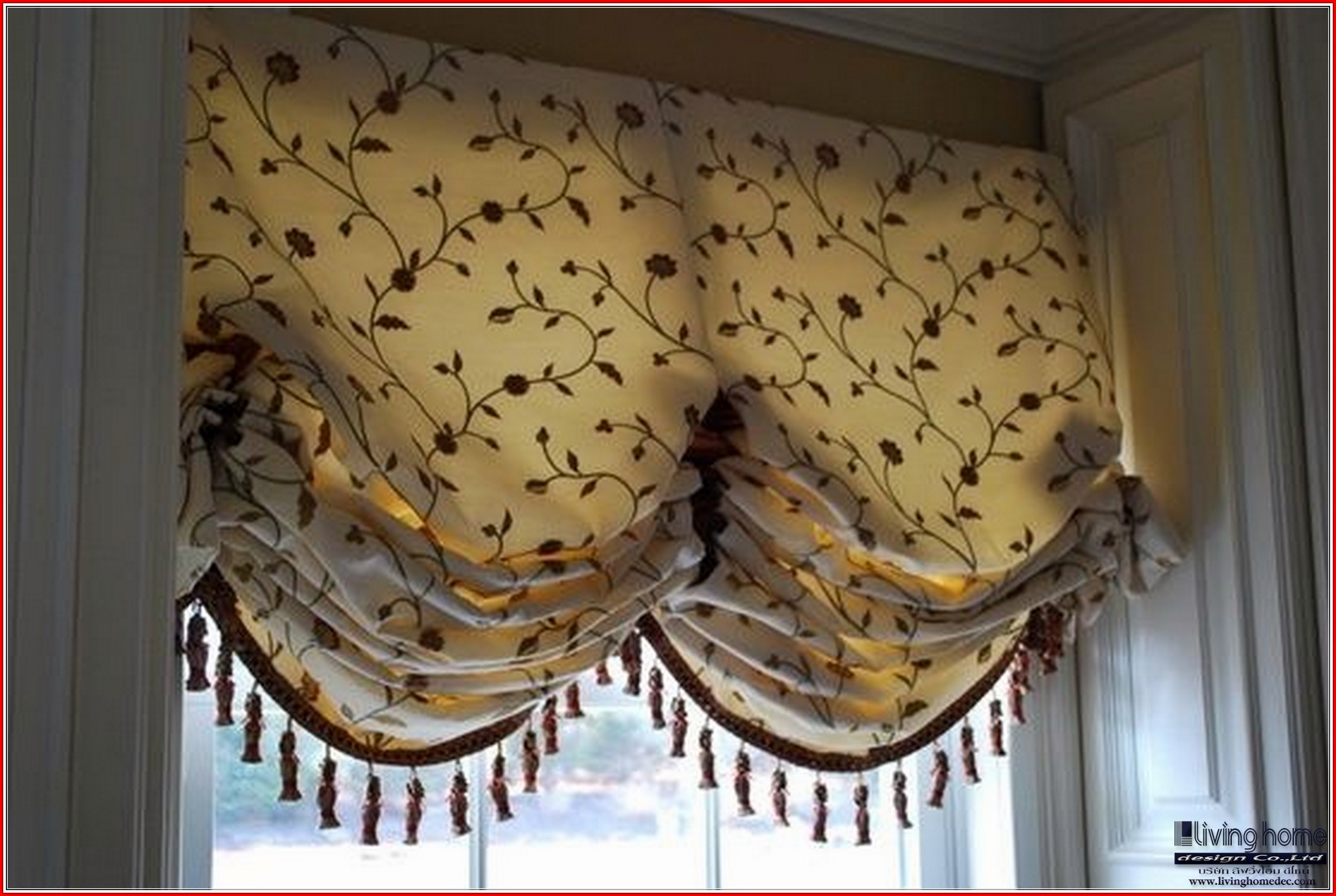 ม่านบอลลูน "Balloon Shad Curtains" ผ้าม่าน ม่าน มู่ลี่ มู่ลี่ไม้ ม่านม้วน วอลเปเปอร์ รับติดตั้ง ออกแบบ ราคาถูก ทุกประเภท ทุกรูปแบบ