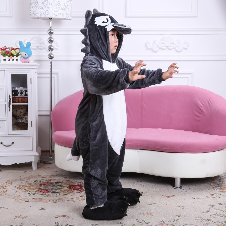 ชุดนอนมาสคอต / แฟนซี เด็ก หมาป่า