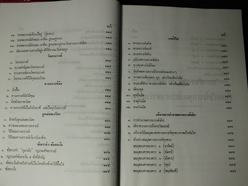 โหราศาสตร์ไทยชั้นสูง ว่าด้วยการพยากรณ์ดวงชาตาจร การคำนวณ เเละ การพยากรณ์ดวงนวางค์จักร โดย สิงห์โต สุริยาอารักษ์ ปกแข็ง
