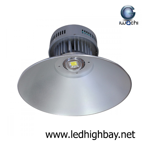 โคมไฮเบย์ LED 100w รุ่นมีพัดลมระบายความร้อน ยี่ห้อ Iwachi (แสงขาว)