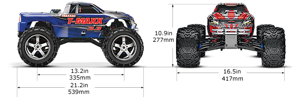 T-Maxx 3.3 (with TRX Link/Telemetry Sensors)