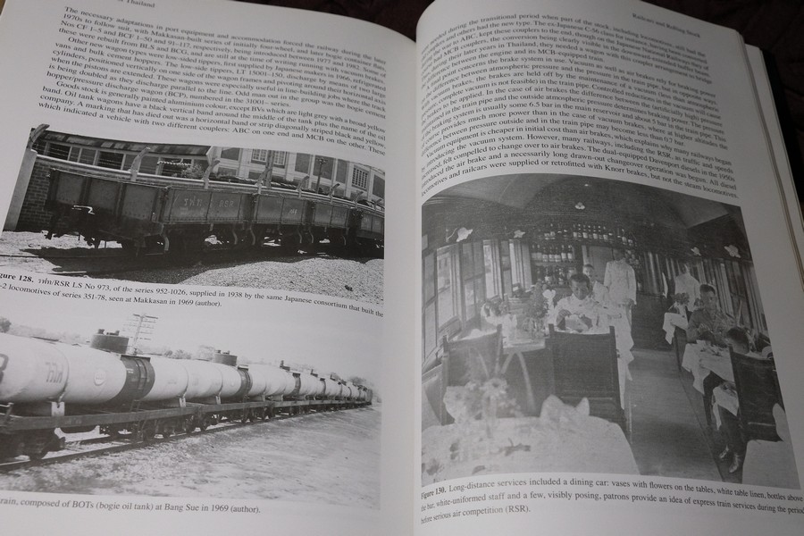 The Railways of Thailand by R.Ramaer พิมพ์ปี 2009
