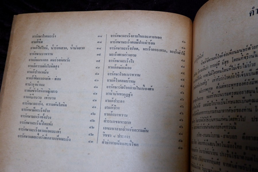 ตำรายาผีบอก และ ยาศักดิ์สิทธิ์ ตำหรับ หมอชีวกโกมารภัจจ์ โดย สุธรรม ฤกษ์ดี (สอบถาม)