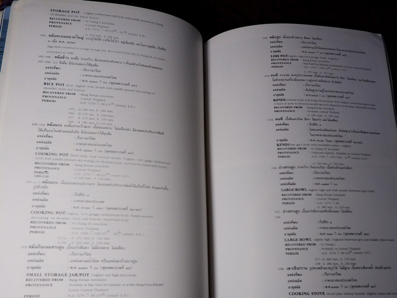 เครื่องถ้วยจากทะเล ceramics from the gulf of thailand โดย กรมศิลปากร ปี 2532