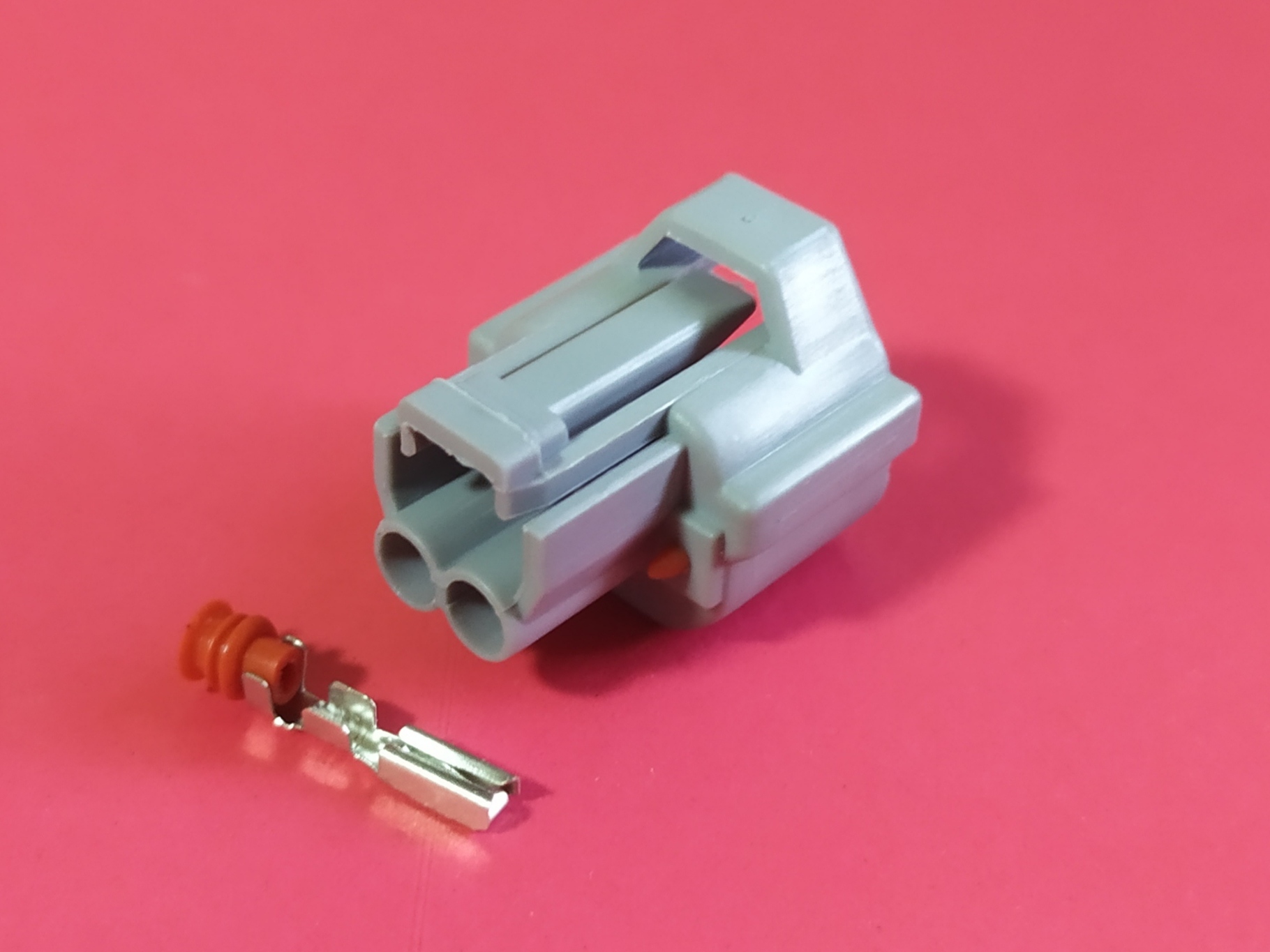 2 พิน เทา หัวฉีด Toyota Nissan Honda #0035