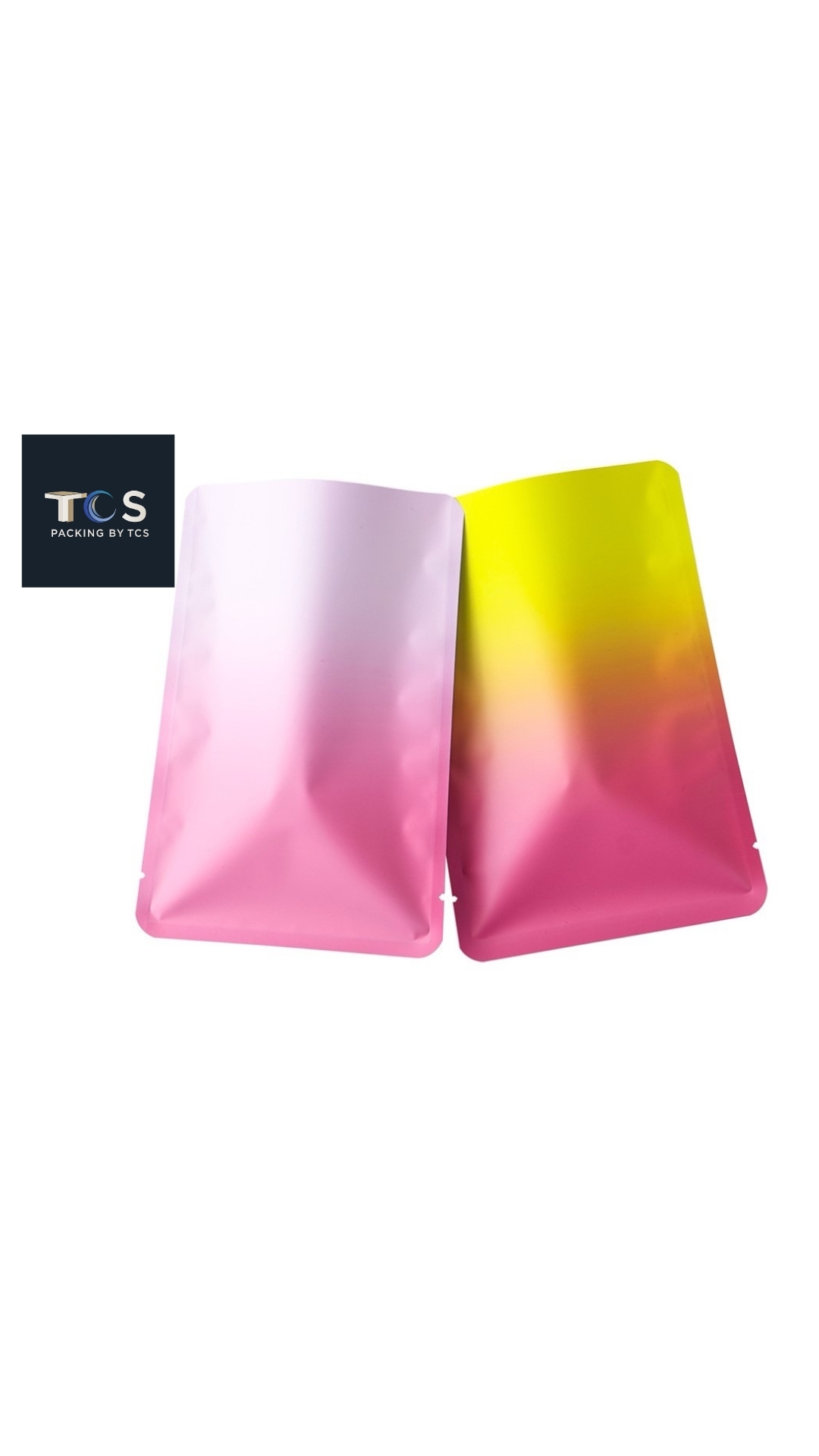 ถุงแบนซีล 3 ด้าน สีด้านทูโทน (เมทัลไลท์)