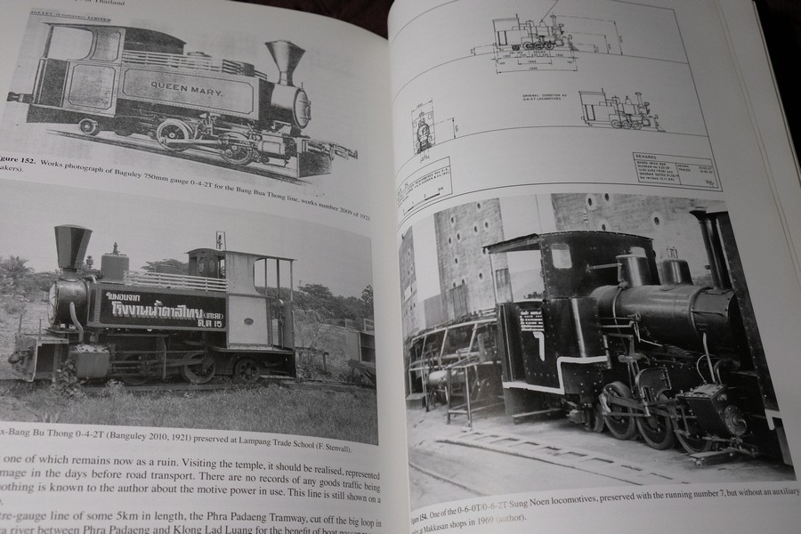 The Railways of Thailand by R.Ramaer พิมพ์ปี 2009