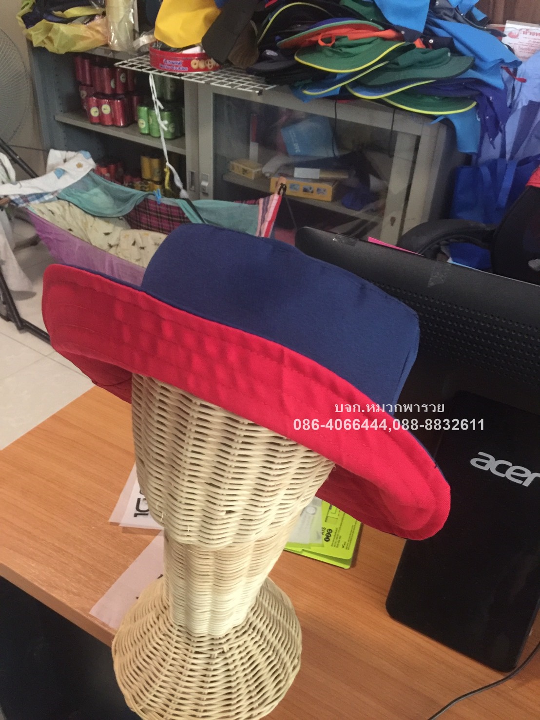 หมวก Bucket,หมวกบักเก็ต,หมวกปีก,หมวกซาฟารี,หมวกขอทาน,หมวกปีกรอบ
