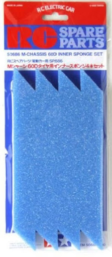 M-Chassis 60D Inner Sponge Set (ฺBlue)