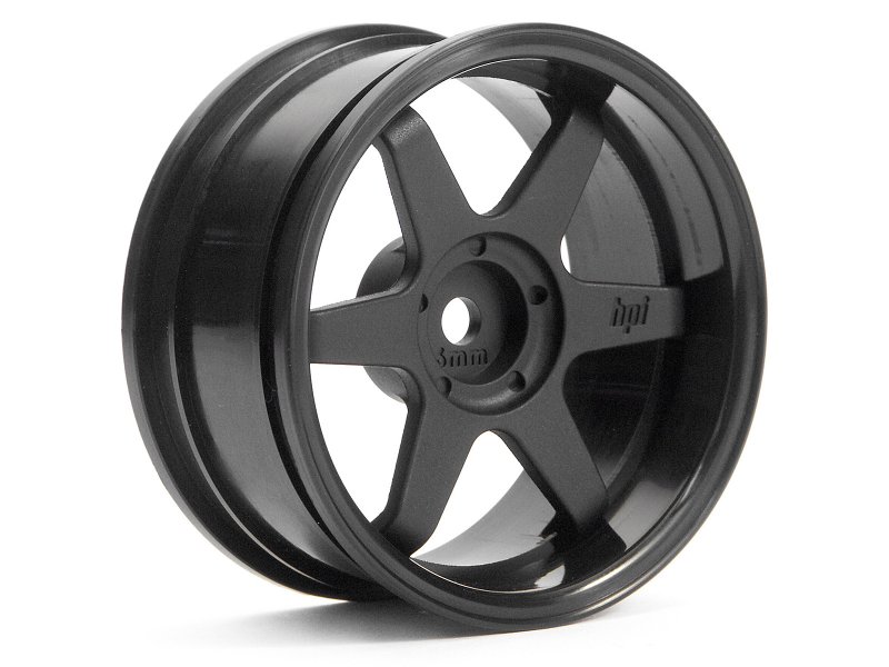 TE37 Wheel 26mm Black (6mm Offset)