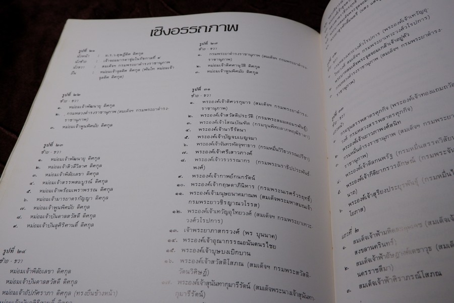 สมุดภาพพระประวัติและพระกรณียกิจ ของ สมเด็จฯกรมพระยาดำรงราชานุภาพ พิมพ์ปี 2529