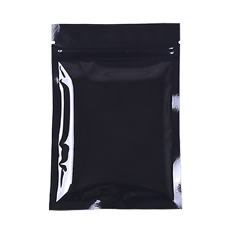 ถุงฟอยล์สี ซิปก้นแบน (เมทัลไลท์)