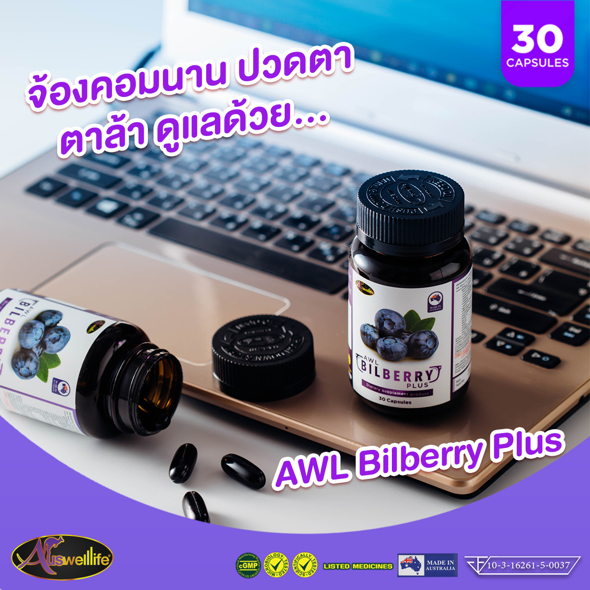 บิลเบอร์รี่ Auswelllife, บิลเบอร์รี่ ออสเวลไลฟ์