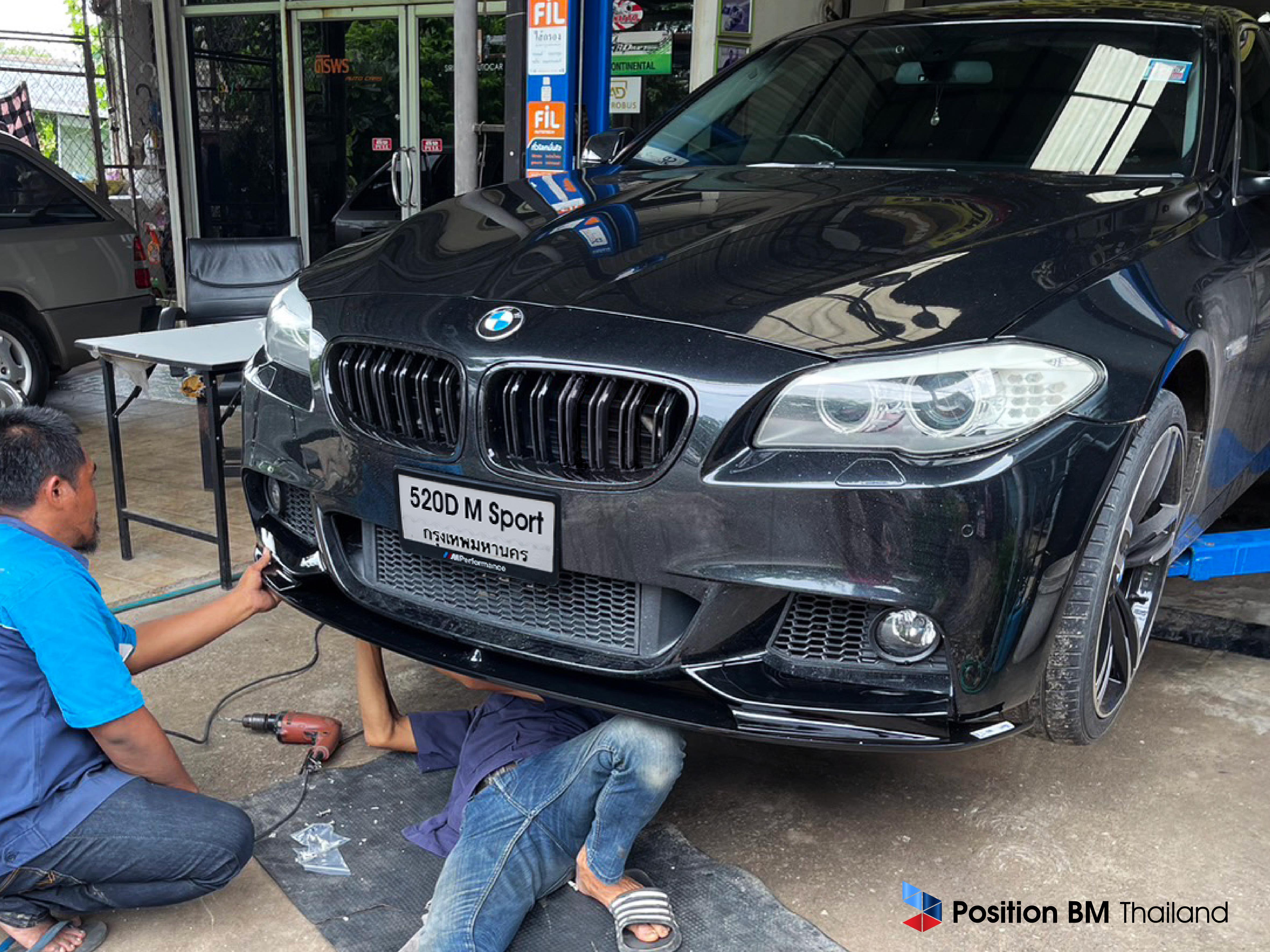 ติดตั้ง BMW F10 M Sport