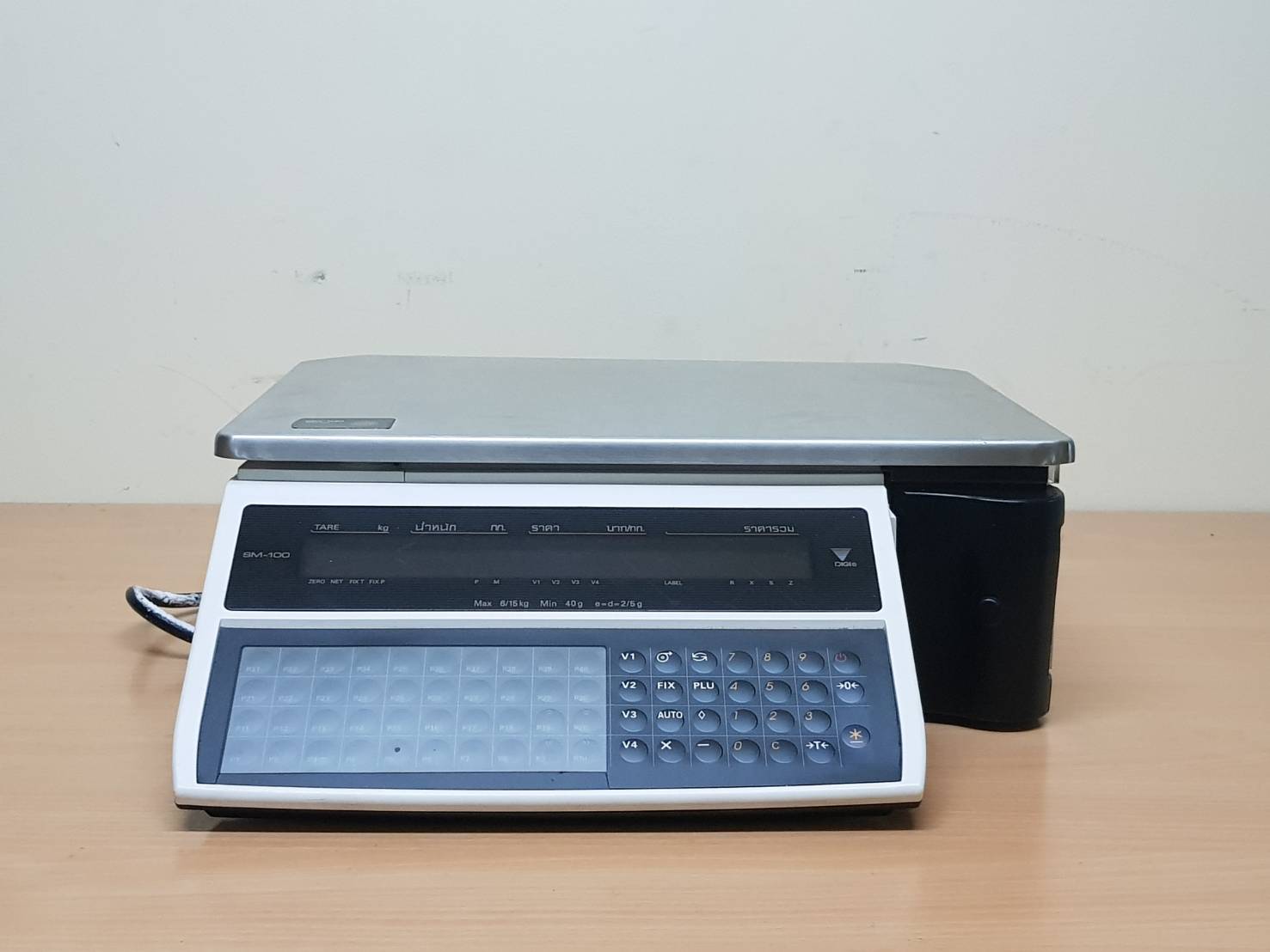 DIGI Weight Scale SM100 เครื่องช่างคำนวนราคา พิกัด 15 กก1-Y มือสอง