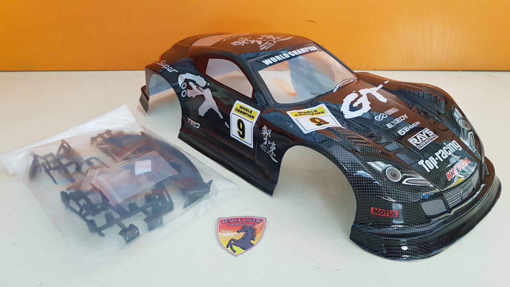 Honda HSV-010-GT Body (Carbon Pattern)