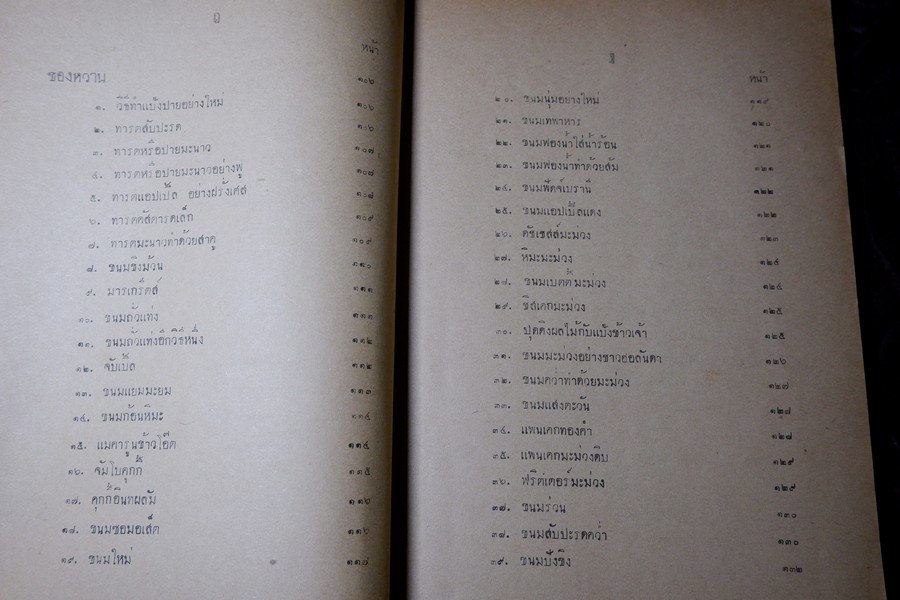 ตำราอาหารคาวหวาน โดย มจ.สิบพันพารเสนอ โสณกุล ปี 2496 (สอบถาม)