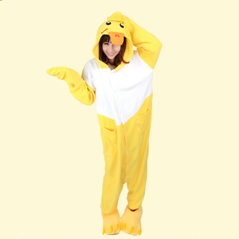 ชุดนอนมาสคอต/แฟนซี ผู้ใหญ่ เป็ด Duck
