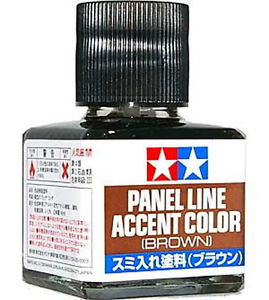 Tamiya Panel Line Accent Color (Brown).