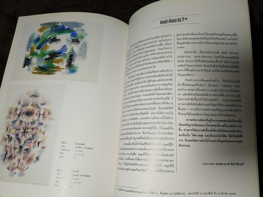 นิทรรศการเชิดชูเกียรติ ผ.ศ.ประทีป สว่างสุข 9-30 มิ.ย. 2537