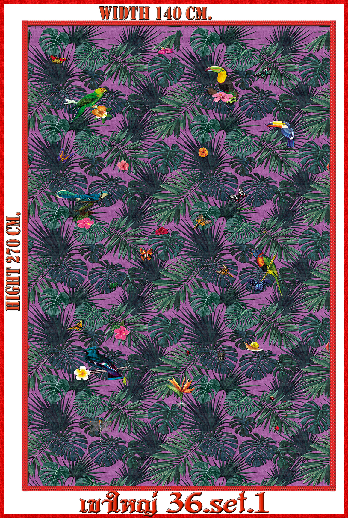 วอลเปเปอร์รูปภาพติดผนังสั่งทำ เขาใหญ่ 36(ลายเล็ก) มีภาพให้เลือกกว่า 50,000 ภาพ ออกแบบกราฟฟิค หรือ รูปภาพตามที่ท่านกำหนด ในสไตล์ท่านเอง "custom made"