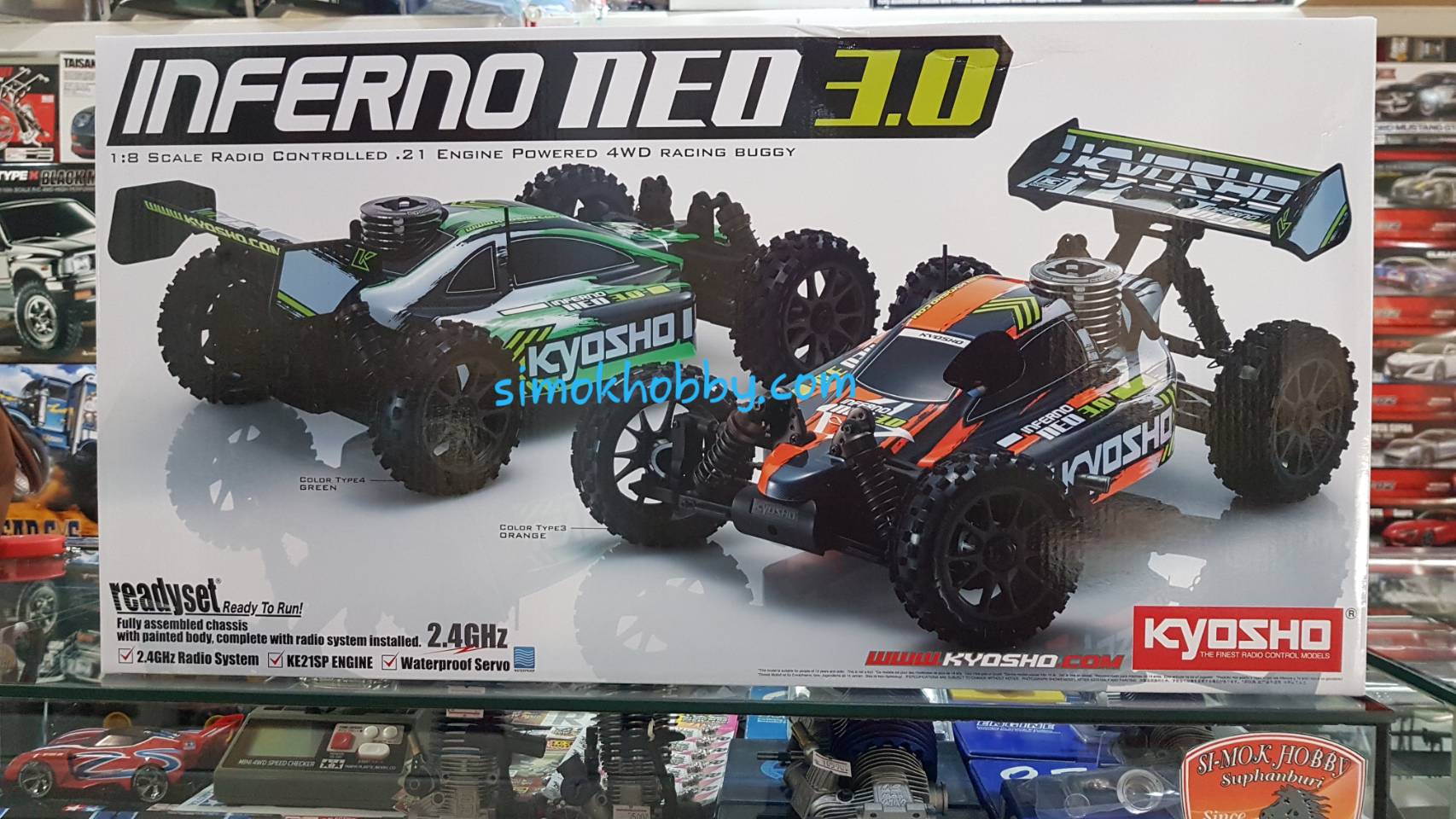 Inferno Neo 3.0 (Orange/Readyset)