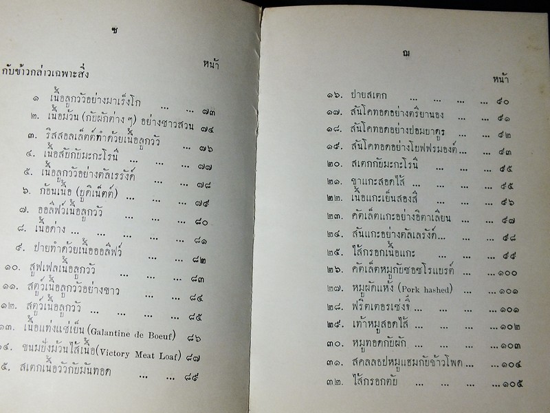 ตำราอาหารคาวหวาน โดย ม.จ.สิบพันพารเสนอ โสณกุล ปกแข็ง ปี 2507 (สอบถาม)