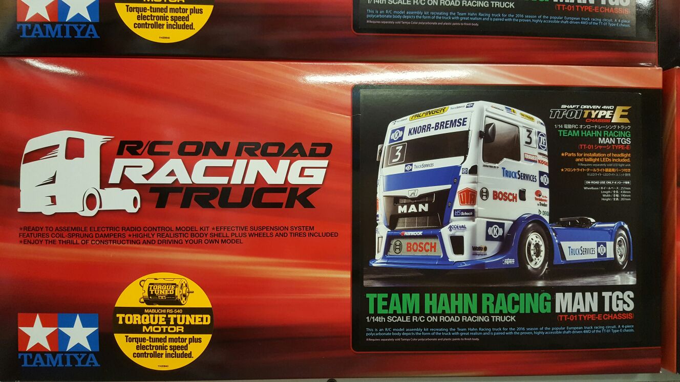 Team Hahn Racing MAN TGS (TT-01 Type E).