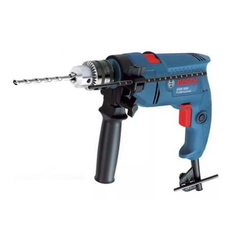 Bosch สว่านกระแทก 13 มม. รุ่น GSB 550
