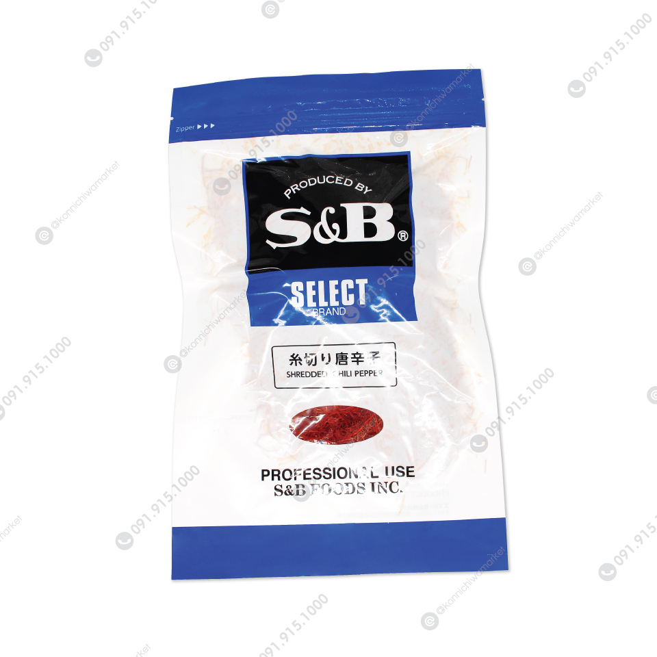 พริกหั่นฝอย / S&B Shredded Chili Pepper