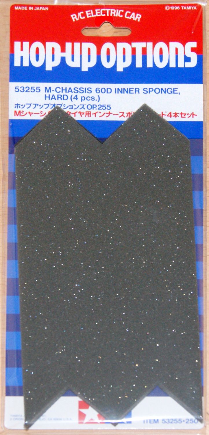 M-Chassis 60D Inner Sponge, Hard (4 pcs.).