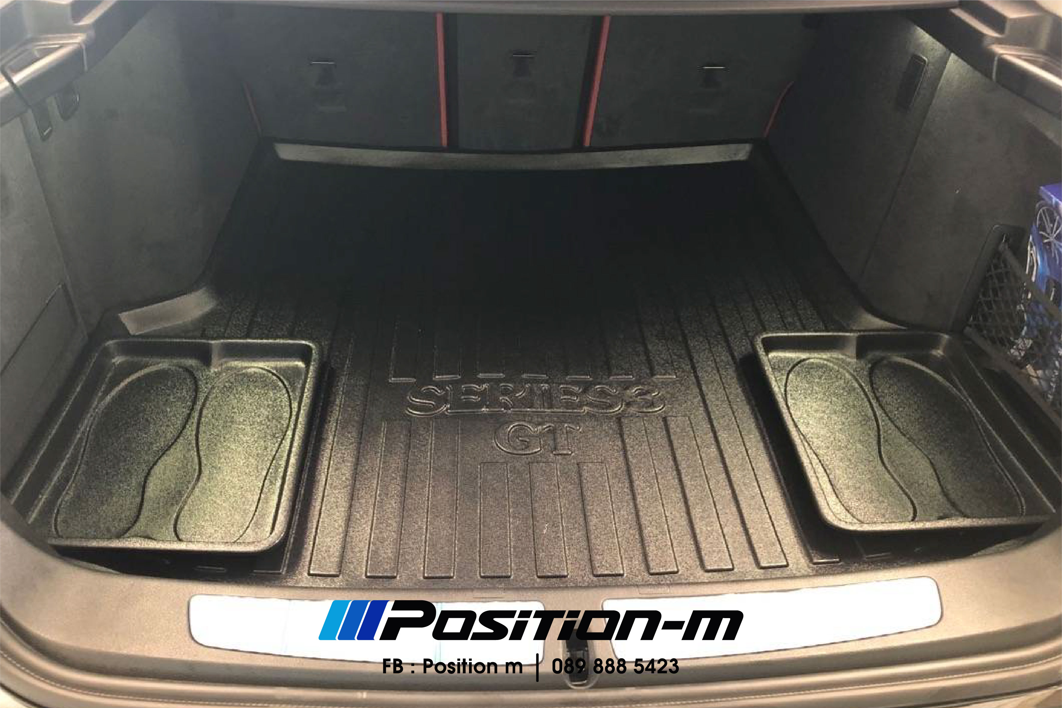 ถาดปูพื้นหลังรถ BMW F34