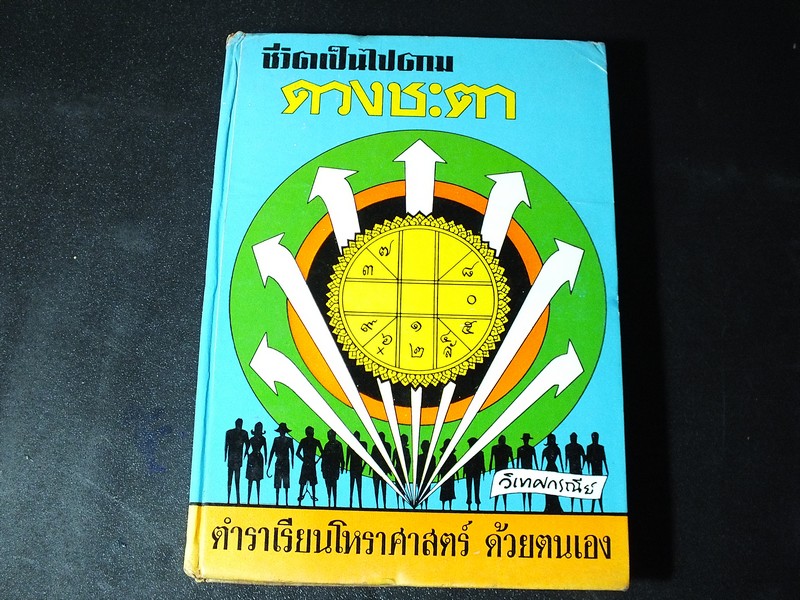 ชีวิตเป็นไปตามดวงชะตา ตำราเรียนโหราศาสตร์ด้วยตนเอง โดย วิเทศกรณีย์ ปกแข็ง 320 หน้า